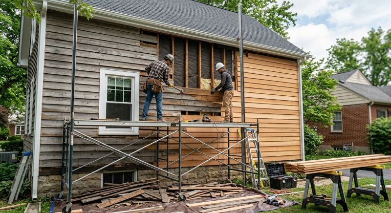 Wood Siding Replacement Service