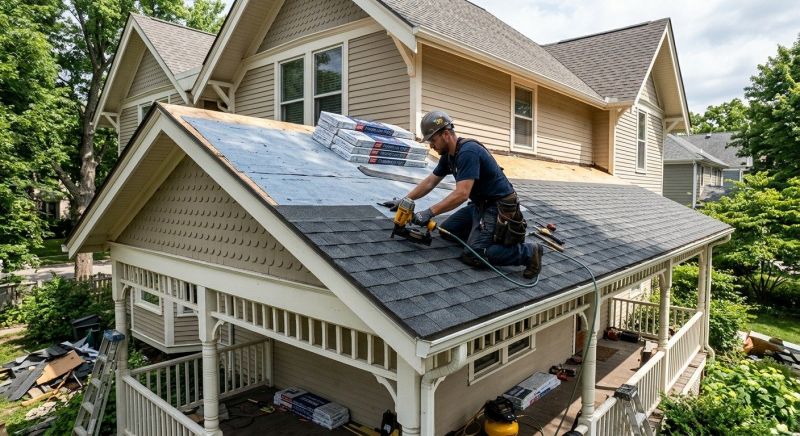 New Roof Installation in Framingham, MA