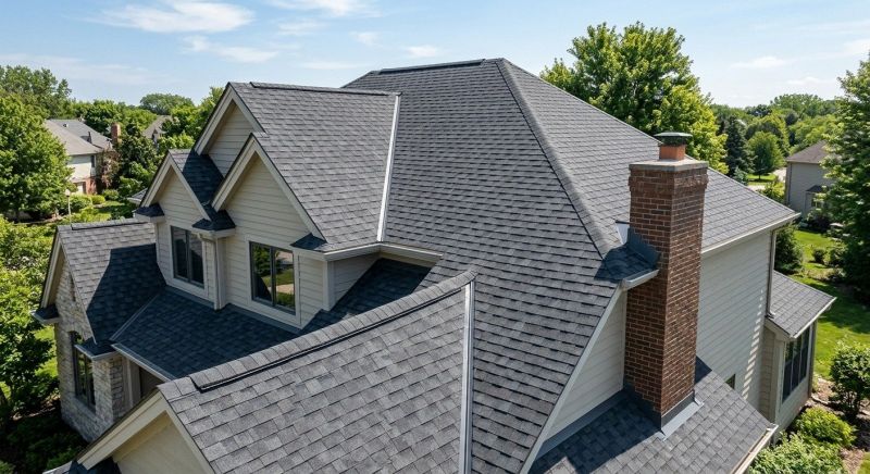 A Frame Roof Installation in Nashua, NH
