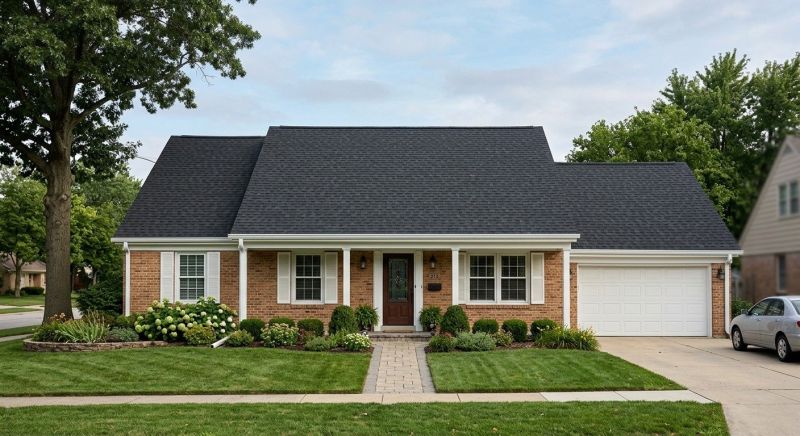 Damaged Roof Replacement in Warwick, RI