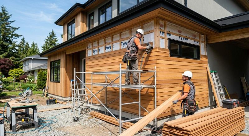 Facade Cladding Installation in Stamford, CT